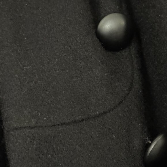 Brand New, never worn, Lerario Beatriz Black Wool Coat!!!! - Picture 10 of 16